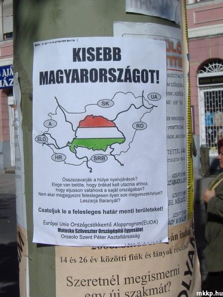 Kisebb Magyarországot!